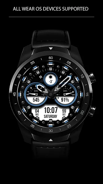 WFP 224 Modern watch face screenshot 6