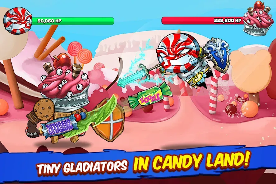 Tiny Gladiators: Tournament screenshot 1