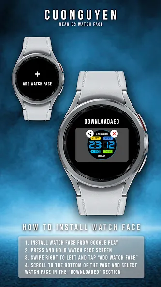 Watch face CNW0032 screenshot 4