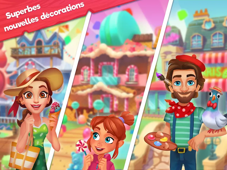 Delicious B&B: Decor & Match 3 screenshot 10