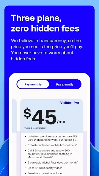 Visible mobile screenshot 1