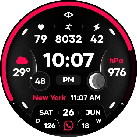 Equinox: Digital Watch Face screenshot 15