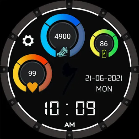 IA82 Digital Watchface screenshot 9