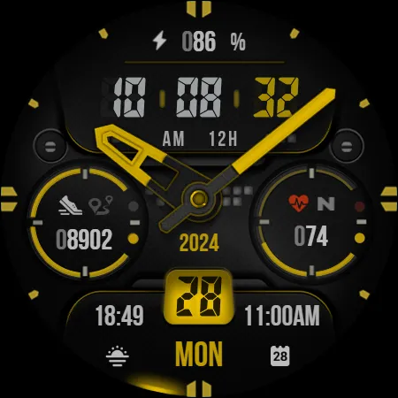 KF160 Watch face screenshot 15