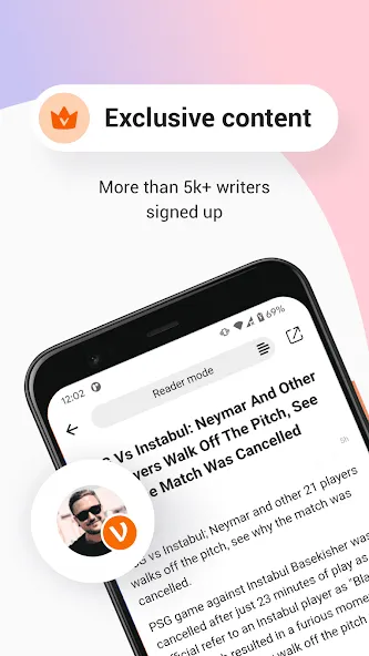 Opera News Lite - Less Data screenshot 4