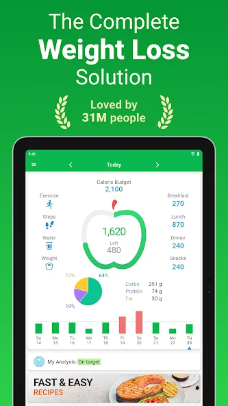 Calorie Counter - MyNetDiary screenshot 9
