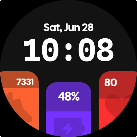 Simple Bars Watch Face screenshot 8