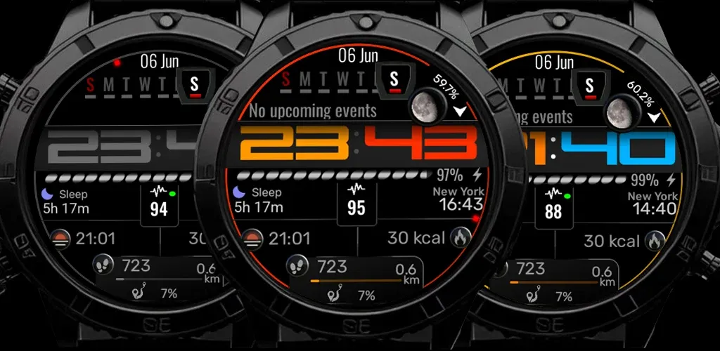 Digital Watch Face CRC087 screenshot 4