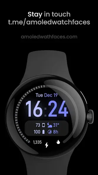 Dual Tone: Watch face screenshot 4