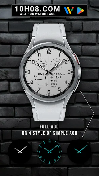 Watch face 10h08.com #68 screenshot 6