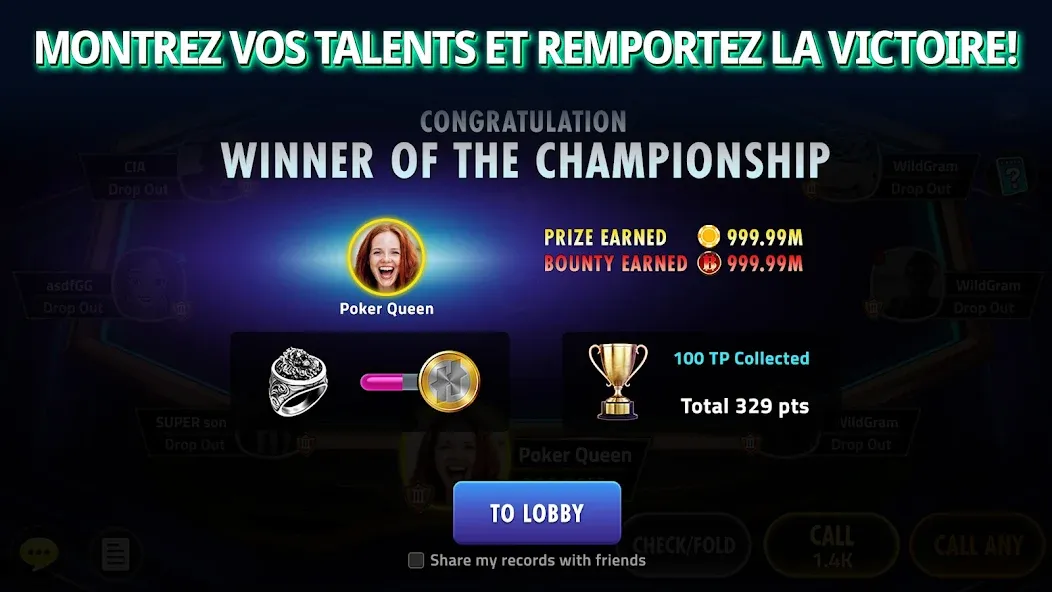 House of Poker - Texas Holdem screenshot 3