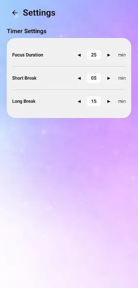 Noventra Focus: Pomodoro Timer screenshot 2