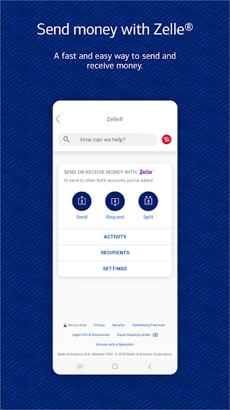 Bank of America Mobile Banking screenshot 3