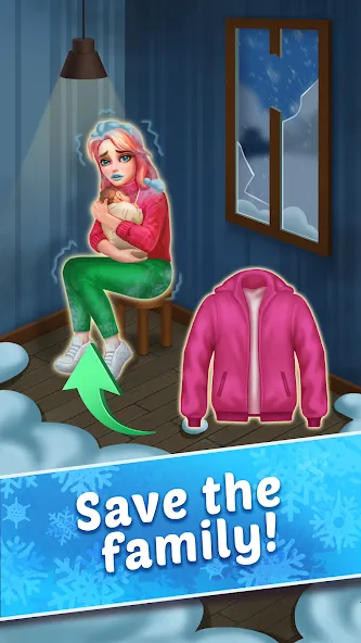 Coldscapes: My Match-3 Family screenshot 2