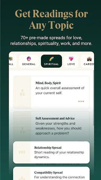 Labyrinthos Tarot Cards screenshot 2