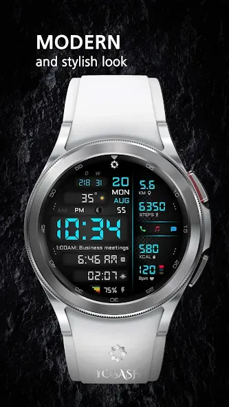 A445 Digital Health Face screenshot 4