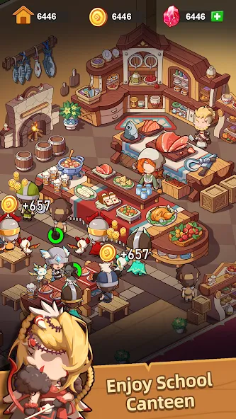Idle Dragon School—Tycoon Game screenshot 5