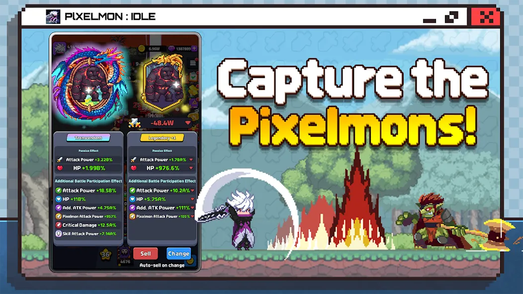 Pixelmon Idle screenshot 1