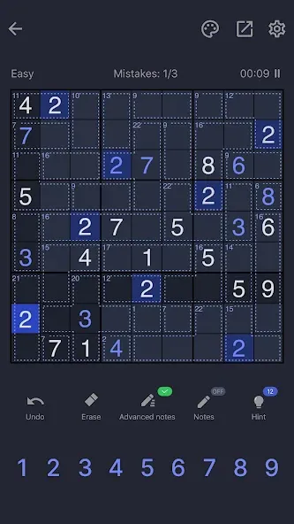 Killer Sudoku - Sudoku Puzzle screenshot 8