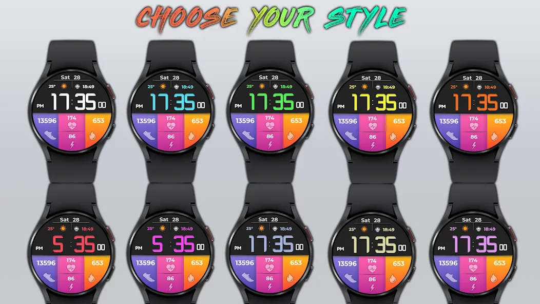 Vera Digital Watch Face screenshot 1