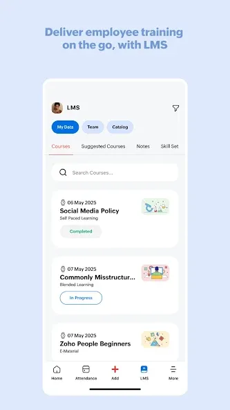 Zoho People - HR Management screenshot 5