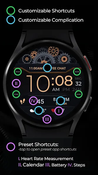 TVV05 Elegant Gears - Animated screenshot 4