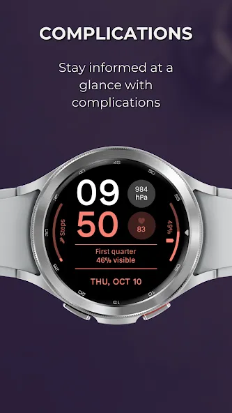 EXD102: Digital Watch Face screenshot 8