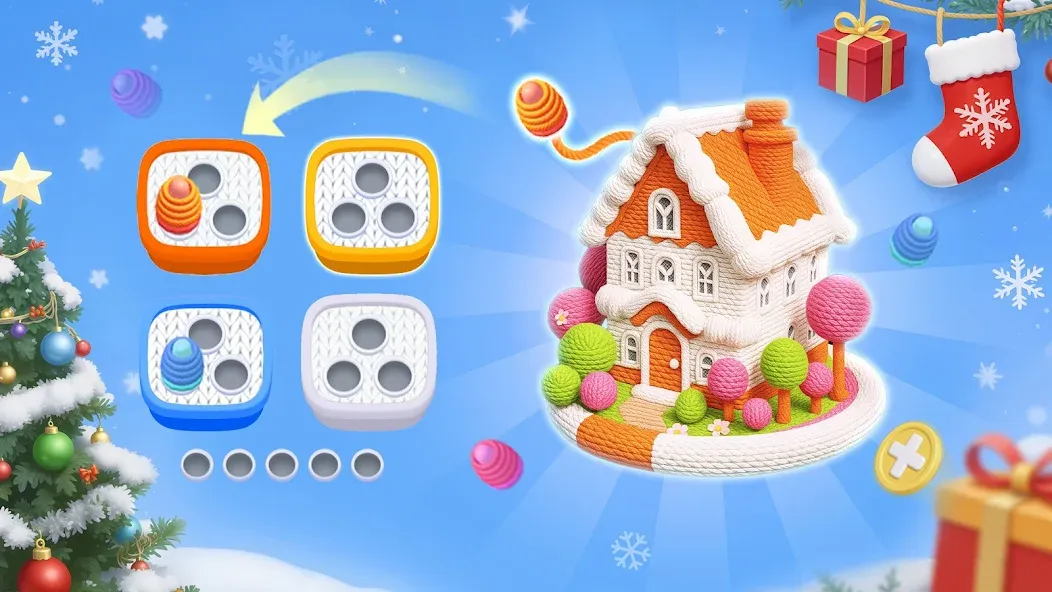 Wool Saga 3D - Yarn Sort screenshot 8
