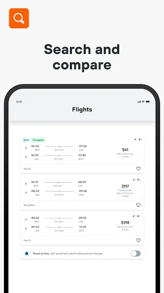KAYAK: Flights, Hotels & Cars screenshot 10