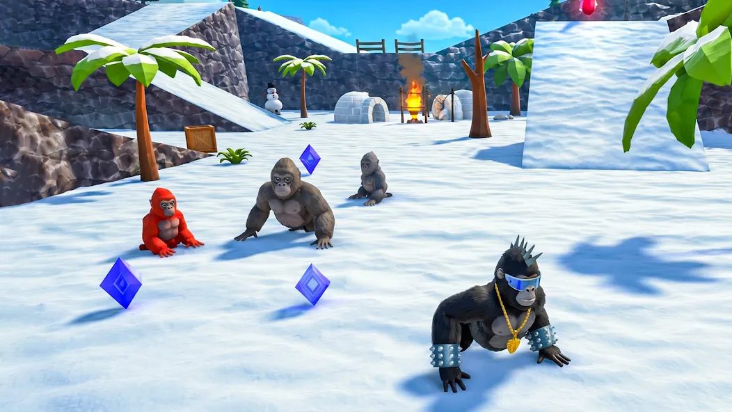 Monkey Tag Escape Gorilla Game screenshot 4