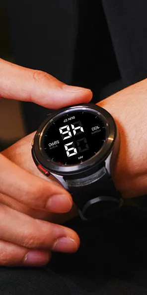 Minimal 69 Digital Watch Face screenshot 2