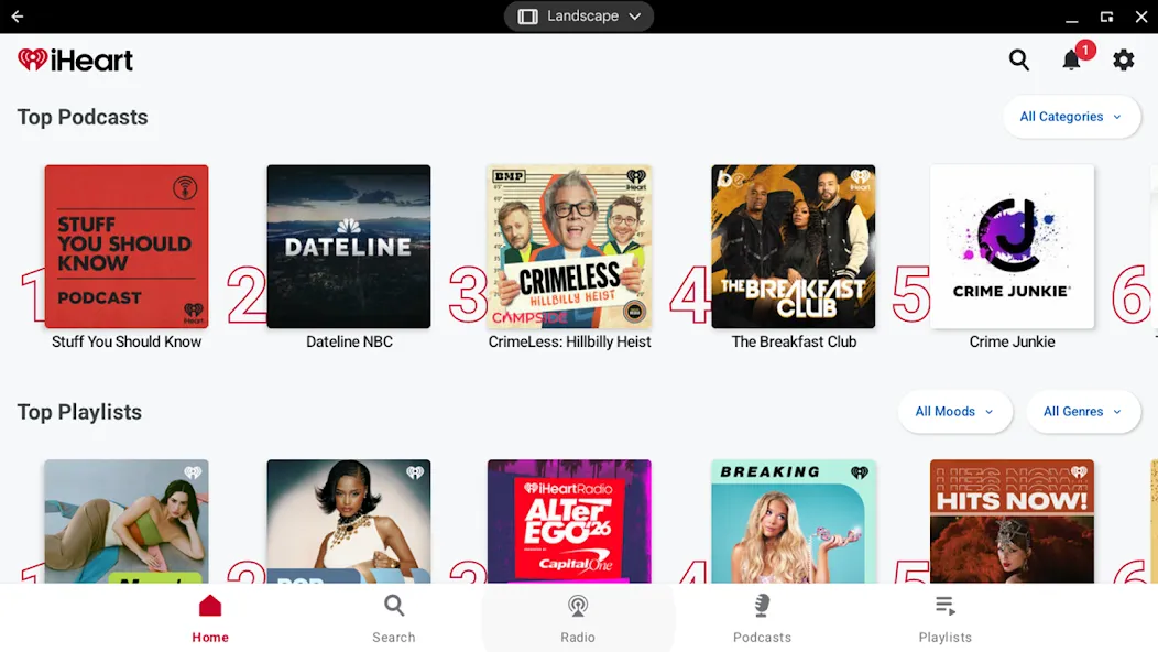 iHeart: Music, Radio, Podcasts screenshot 26