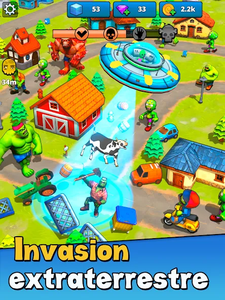 Aliens vs Zombies: Invasion screenshot 15