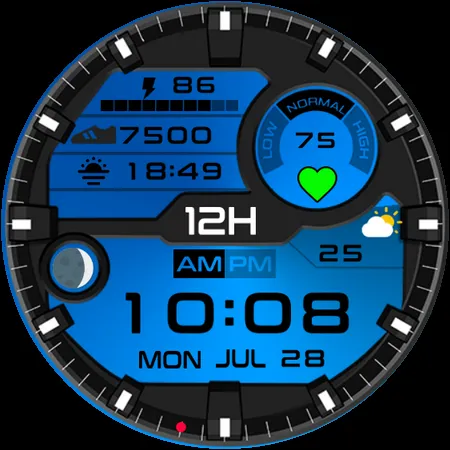 SY12 Watch Face for Wear OS screenshot 29