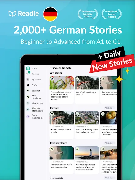 Readle - Easy Deutsch lernen screenshot 7