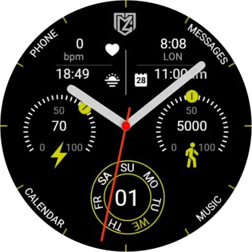 Analog Watch Face screenshot 25