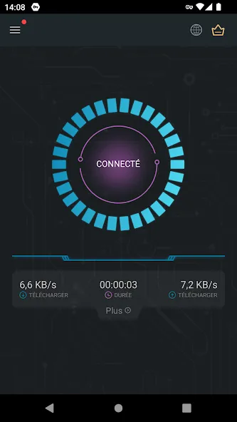 Secure VPN-Internet plus sûr screenshot 5