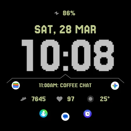 TVV Minimal 9 Watch Face screenshot 9