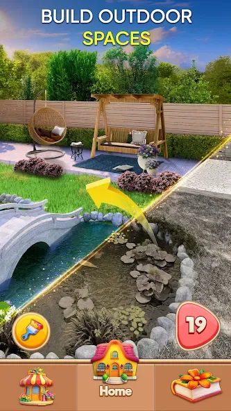 Garden & Home: Design Game screenshot 2