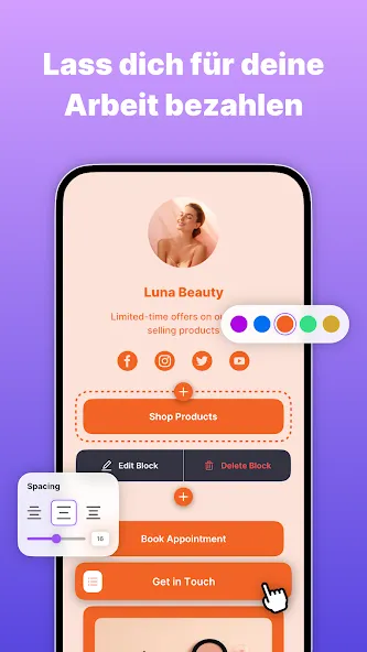 Linkfly - Linktree erstellen screenshot 4