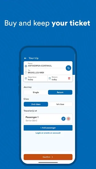 SNCB/NMBS: Timetable & tickets screenshot 9