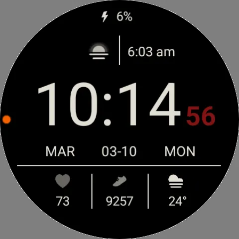 AR001 Watch Face screenshot 20