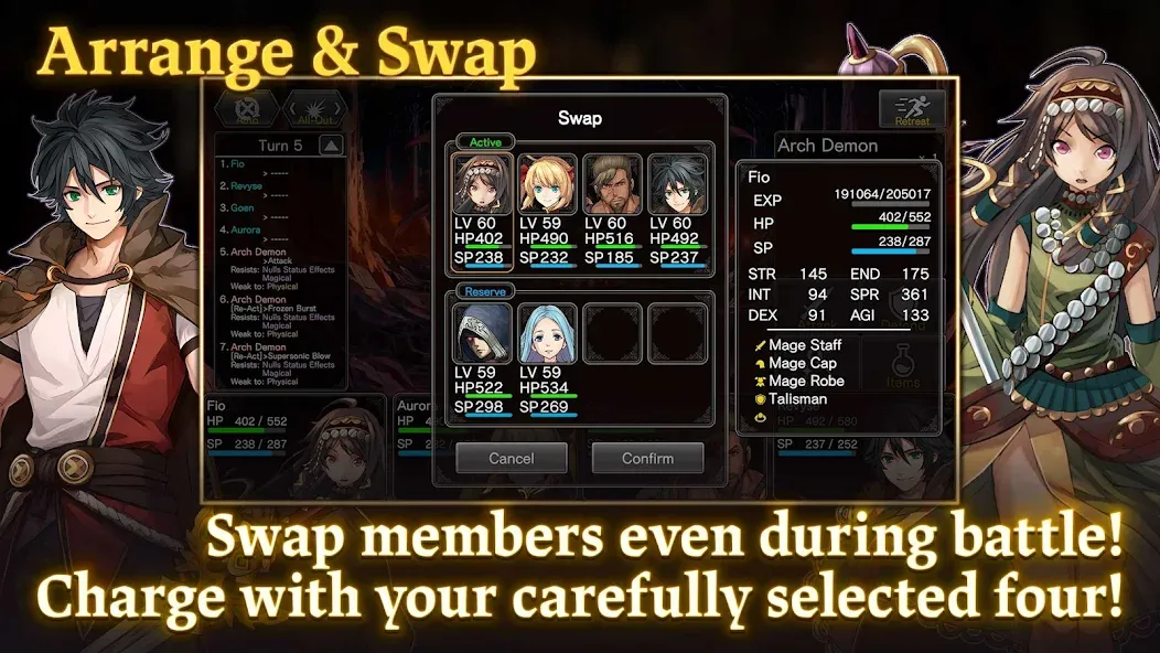RPG Astral Takers screenshot 4