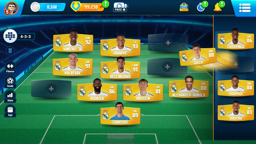 OSM 26 - Fußballmanager Spiele screenshot 5