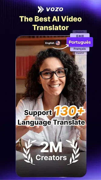 Vozo AI Video Translator & Dub screenshot 1