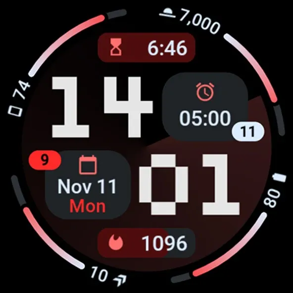 Pioneer Watch Face screenshot 16