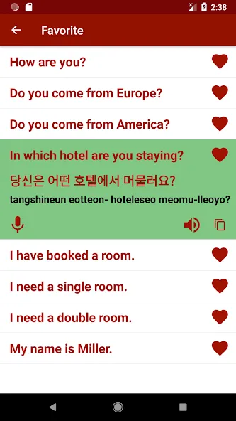 Learn Korean Offline For Go screenshot 3