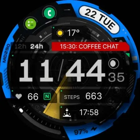 MD290 Digital watch face screenshot 29