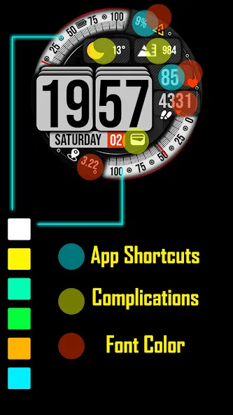 Flip Clock MB357 screenshot 6