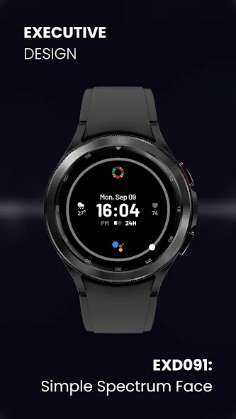EXD091: Simple Spectrum Face screenshot 2